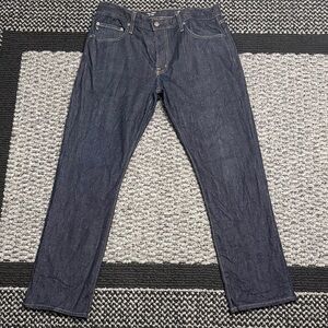 AG Adriano Goldschmied Everett Slim Straight Jeans Men’s 34 Dark Wash Stretch